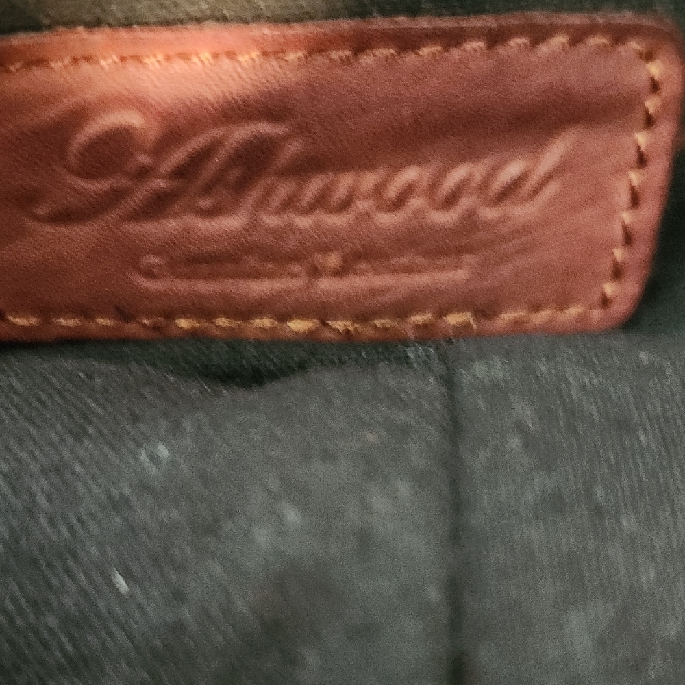 Vintage Ashwood Brown Woven Leather Purse 1986 London - Picture 3 of 6